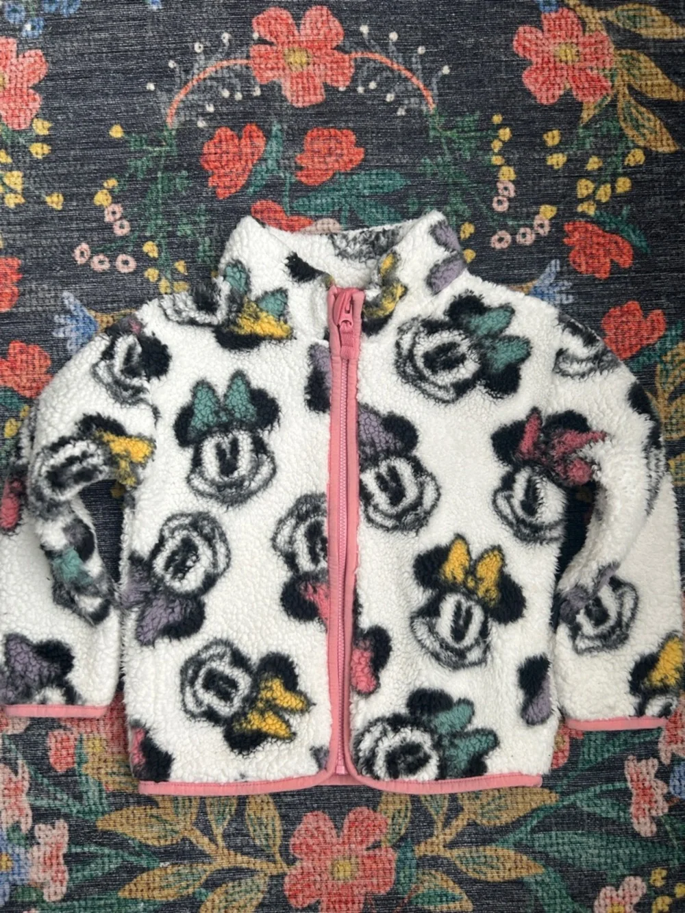 Jumping Beans Minnie Mouse Fleece Jacket, Size 3T